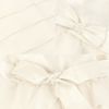 子供服 女の子 オーガンジーフリルリボン付きドレス オフホワイト(11) デザインポイント1