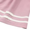 子供服 女の子 日本製ライン入り リボンつきワンピース ピンク(02) デザインポイント1