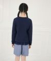 子供服 女の子 日本製　普段着　通園着　ウエストゴム＆ポケットつき ブルー(61) モデル画像4