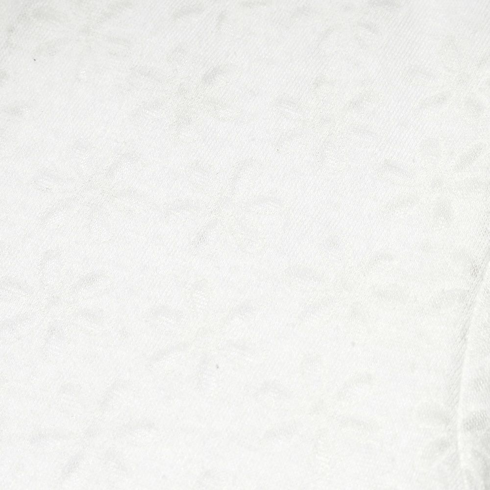 ベビー服 女の子 パール加工花柄カーディガン オフホワイト(11) デザインポイント2