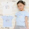 子供服 女の子 綿100％音符＆貝殻プリントTシャツ