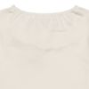 子供服 女の子 綿100％ビジューリボン付きTシャツ オフホワイト(11) デザインポイント2
