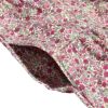 子供服 女の子 日本製綿100％花柄ドッキングワンピース ピンク(02) デザインポイント2