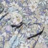 子供服 女の子 日本製綿100％花柄リボン付きスカート パープル(91) デザインポイント1