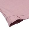 子供服 女の子 ストレッチツイル素材裾フリルつきショートパンツ ピンク(02) デザインポイント1