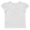 子供服 女の子 綿100％アクセサリー小物プリントTシャツ オフホワイト(11) 背面