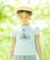 子供服 女の子 綿100％女の子＆風船プリントTシャツ