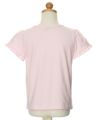 子供服 女の子 綿100％女の子＆風船プリントTシャツ ピンク(02) トルソー背面
