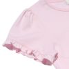 ベビー服 女の子 ベビーサイズ綿100％女の子＆風船プリントTシャツ ピンク(02) デザインポイント2
