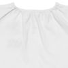 ベビー服 女の子 ベビーサイズストライプ柄切り替えTシャツ オフホワイト(11) デザインポイント2