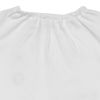 ベビー服 女の子 ベビーサイズ綿100％音符モチーフ＆リボン付きTシャツ オフホワイト(11) デザインポイント2