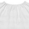 ベビー服 女の子 ベビーサイズ綿100％フレアースリーブリボンつきTシャツ オフホワイト(11) デザインポイント2