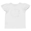 子供服 女の子 綿100％貝殻モチーフTシャツ オフホワイト(11) 背面