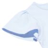 子供服 女の子 綿100％貝殻モチーフTシャツ ブルー(61) デザインポイント2