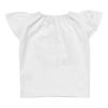 ベビー服 女の子 ベビーサイズ綿100％貝殻モチーフTシャツ オフホワイト(11) 背面