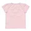 ベビー服 女の子 ベビーサイズ綿100％リボンモチーフフリル袖Tシャツ ピンク(02) 背面