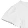 子供服 女の子 綿100％女の子＆ロゴプリントTシャツ オフホワイト(11) デザインポイント2