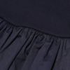 子供服 女の子 リボンつきギャザーフリルTシャツ ネイビー(06) デザインポイント2