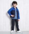 子供服 男の子 スウェットミニ裏毛カーゴパンツ ブラック(00) モデル画像2