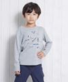 子供服 男の子 乗り物シリーズ電車プリントTシャツ 杢ｸﾞﾚｰ(92) モデル画像アップ