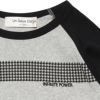 子供服 男の子 綿100％ラグラン袖Tシャツ 杢ｸﾞﾚｰ(92) デザインポイント1