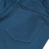 子供服 男の子 ストレッチ素材ウエストゴム10分丈パンツ ブルー(61) デザインポイント1