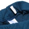 子供服 男の子 ストレッチ素材ウエストゴム10分丈パンツ ブルー(61) デザインポイント2