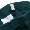 ベビー服 男の子 ベビーサイズリブ編み素材10分丈ストレッチパンツ グリーン(08) デザインポイント2