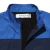 子供服 男の子 バイカラージップアップ長袖ポケット付きジャケット ブルー(61) デザインポイント1