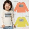 ベビー服 男の子 ベビーサイズ綿100％乗り物シリーズ電車プリントTシャツ