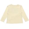 ベビー服 男の子 ベビーサイズ綿100％乗り物シリーズ電車プリントTシャツ アイボリー(12) 背面