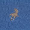 子供服 男の子 綿100％動物シリーズ恐竜刺繍付きゆったりTシャツ ブルー(61) デザインポイント1