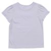 子供服 女の子 綿100％お洋服屋さん刺繍Tシャツ パープル(91) 背面