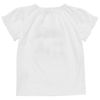ベビー服 女の子 綿100％お洋服屋さん刺繍Tシャツ オフホワイト(11) 背面