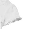 ベビー服 女の子 綿100％お洋服屋さん刺繍Tシャツ オフホワイト(11) デザインポイント2