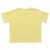 子供服 男の子 綿100％ロゴプリントビッグシルエットTシャツ イエロー(04) 背面