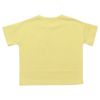 子供服 男の子 綿100％ロゴプリントビッグシルエットTシャツ イエロー(04) 背面