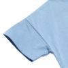 子供服 男の子 綿100％ロゴプリントビッグシルエットTシャツ ブルー(61) デザインポイント2