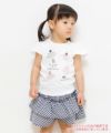 ベビー服 男の子 ベビーサイズ綿100％バレエプリントTシャツ オフホワイト(11) モデル画像1