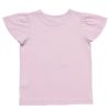 子供服 女の子 綿100％バレエプリントTシャツ ピンク(02) 背面