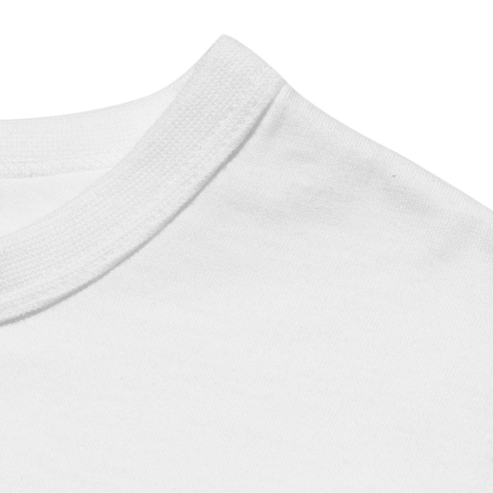 子供服 男の子 綿100％ギタープリント楽器シリーズTシャツ オフホワイト(11) デザインポイント2