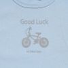 子供服 男の子 綿100％自転車プリント乗り物シリーズTシャツ ブルー(61) デザインポイント1