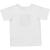 子供服 男の子 綿100％クマプリント動物シリーズTシャツ オフホワイト(11) 背面