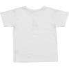 子供服 男の子 綿100％ヨットプリントマリンTシャツ オフホワイト(11) 背面