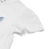 ベビー服 男の子 ベビーサイズ綿100％花柄レース切り替えTシャツ オフホワイト(11) デザインポイント2