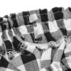 子供服 女の子 ギンガムチェック柄ボンつきキュロットパンツ ホワイト×ブラック(10) デザインポイント2