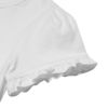 ベビー服 男の子 ベビーサイズ綿100％マリンモチーフ刺繍フリルつきTシャツ オフホワイト(11) デザインポイント2