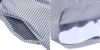 子供服 女の子 ボーダー柄リボン付きドッキングワンピース ネイビー(06) デザインポイント2