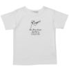 子供服 男の子 綿100％トランペット奏者＆ロゴ刺繍Tシャツ オフホワイト(11) 正面