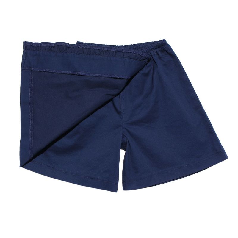 ラップフリル付きスカート風キュロットパンツ